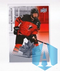 2020-21 UD MASON MCTAVISH TEAM CANADA juniors #71 ANAHEIM DUCKS